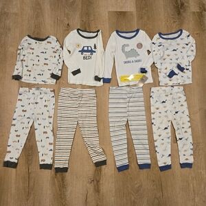 Baby Boy 2 Piece Pajama Sets Bundle Size 24M